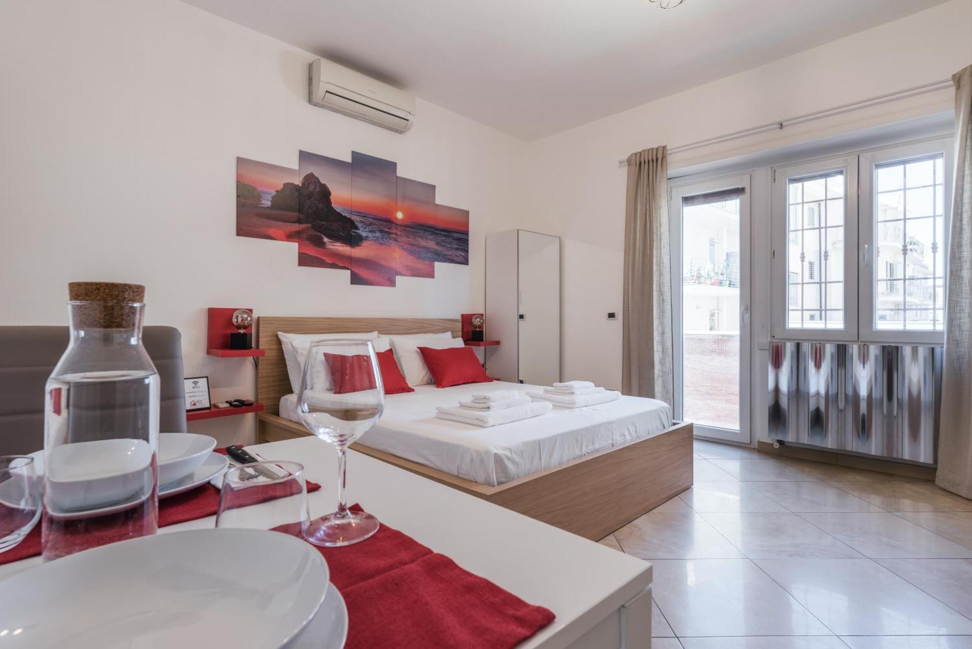 360 Guesthouse - Apartment With Terrace Fiumicino Exteriör bild